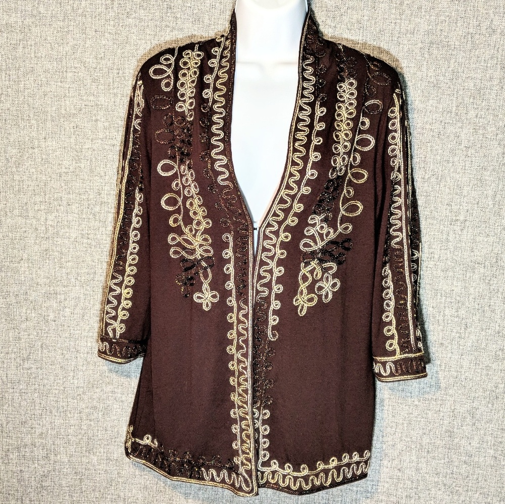 Objects D'art Embroidered Jacket